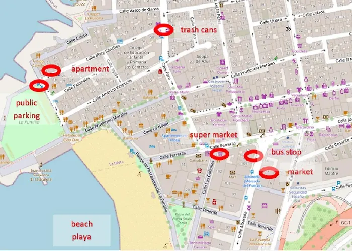 La Puntilla De Canteras 라스팔마스